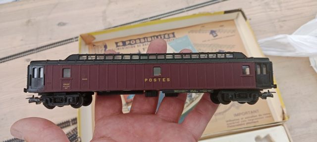 Treno elettrico Calais Bâle degli anni '60