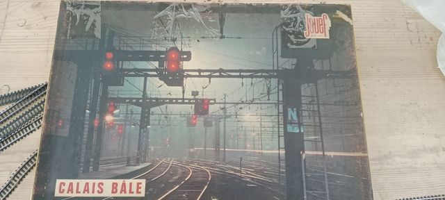 Treno elettrico Calais Bâle degli anni '60