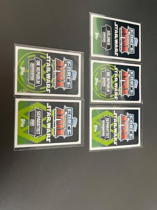 Cartas Star Wars Force Attax. Serie 2