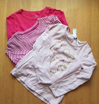3 Camisetas niña T2 - BabyGap, Hello Kitty