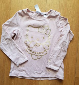 3 Camisetas niña T2 - BabyGap, Hello Kitty