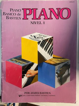 Pack Piano básico de Bastien 