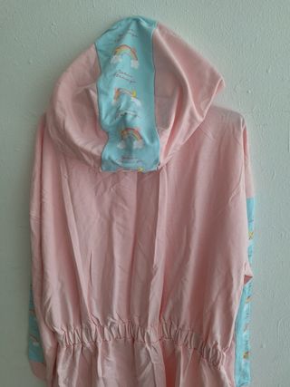 Vestido sudadera rosa | Talla L