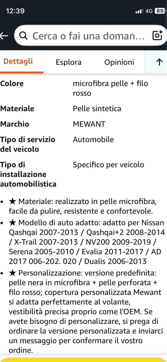 Coprivolante MEWANT - Nuovo