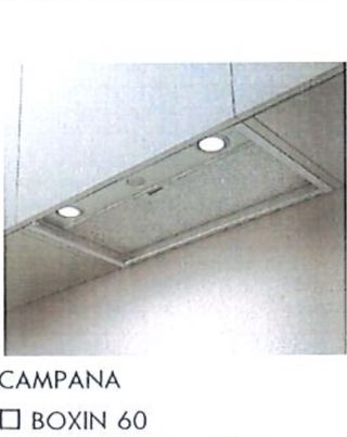 Campana extractora Elica Boxin 60 sin extrenar