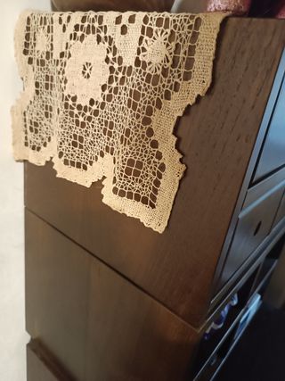 2Mobili legno marrone 8 ripiani 1 4 cassetti 
