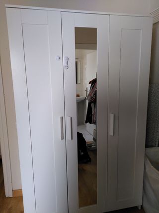 Armario 3 puertas Ikea Brimnes blanco
