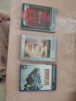 Pack Resident Evil Outbreak, Code Verónica y 4