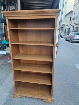 Estantería librería clásica madera