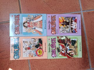 4 libros de One Piece