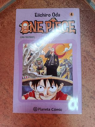 4 libros de One Piece