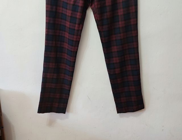 Pantalón de cuadros Zara hombre Talla 38