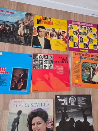 Collezione di dischi in vinile 1970 1980