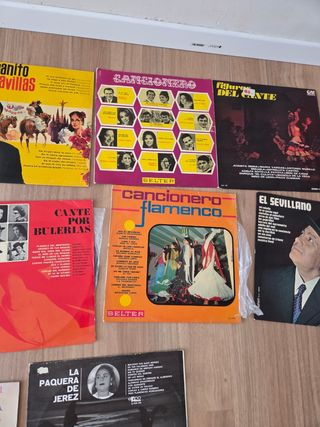 Collezione di dischi in vinile 1970 1980