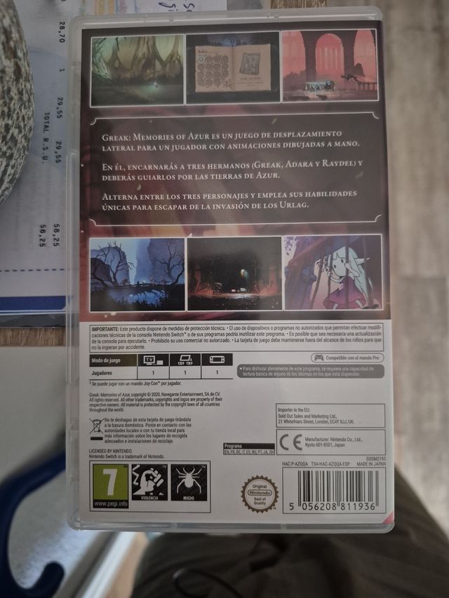 Greak: Memories of Azur - Nintendo Switch