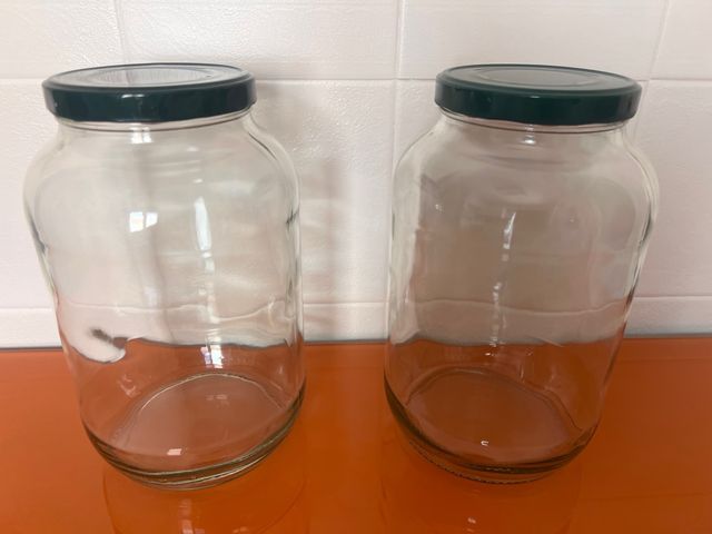 Tarros cristal grandes - 2uds