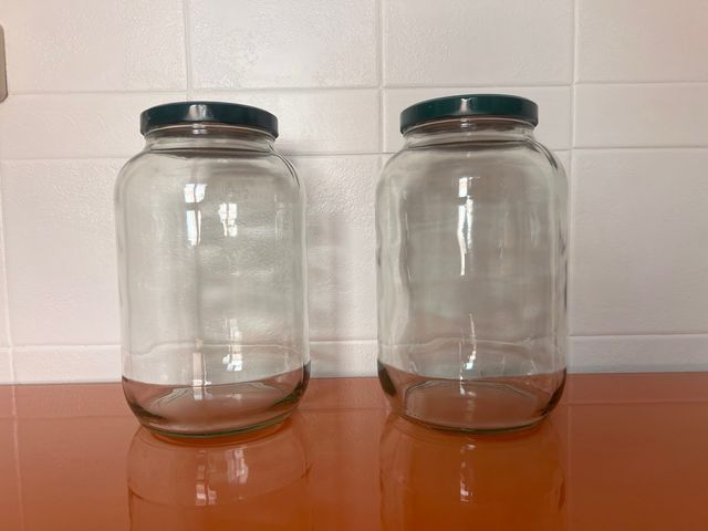 Tarros cristal grandes - 2uds