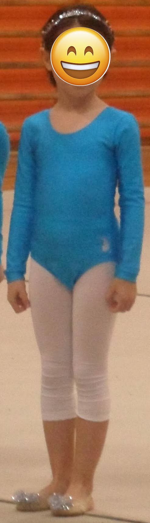 Body ginnastica bambina 5/6 anni