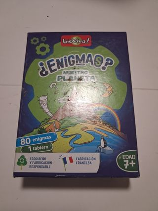 Enigmas Planeta (7+) juego Bioviva