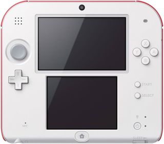 Nintendo 2DS roja y blanca