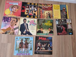 Collezione di dischi in vinile 1970 1980
