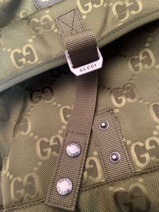 Zainetto Gucci Verde Oliva