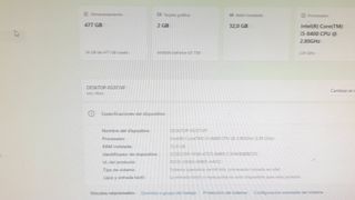 Torre PC Gamer I5 8400