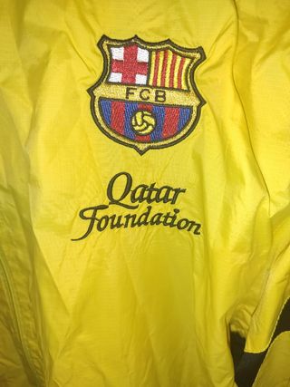 Chaqueta FC Barcelona - Nike Amarilla