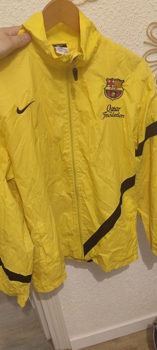 Chaqueta FC Barcelona - Nike Amarilla