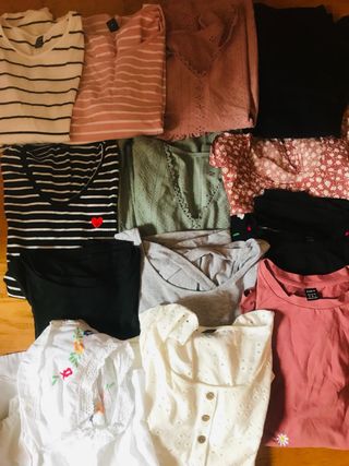12 Blusas premamá - Talla M