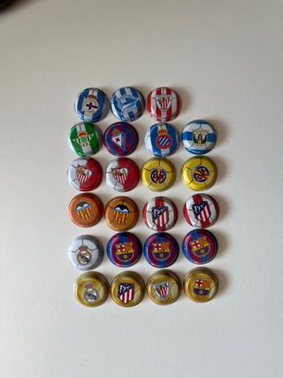 Chapas GrefuLiga 2017-18 (23 unidades)