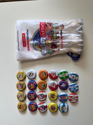 Chapas GrefuLiga 2017-18 (23 unidades)