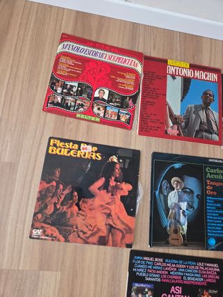 Collezione di dischi in vinile 1970 1980