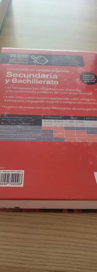Diccionario de Secundaria y Bachillerato Vox