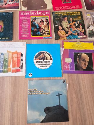 Collezione di dischi in vinile 1970 1980