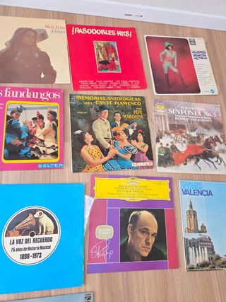 Collezione di dischi in vinile 1970 1980