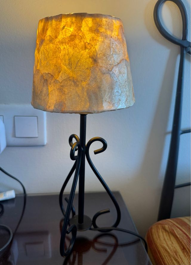 2 Lámparas para mesilla de noche