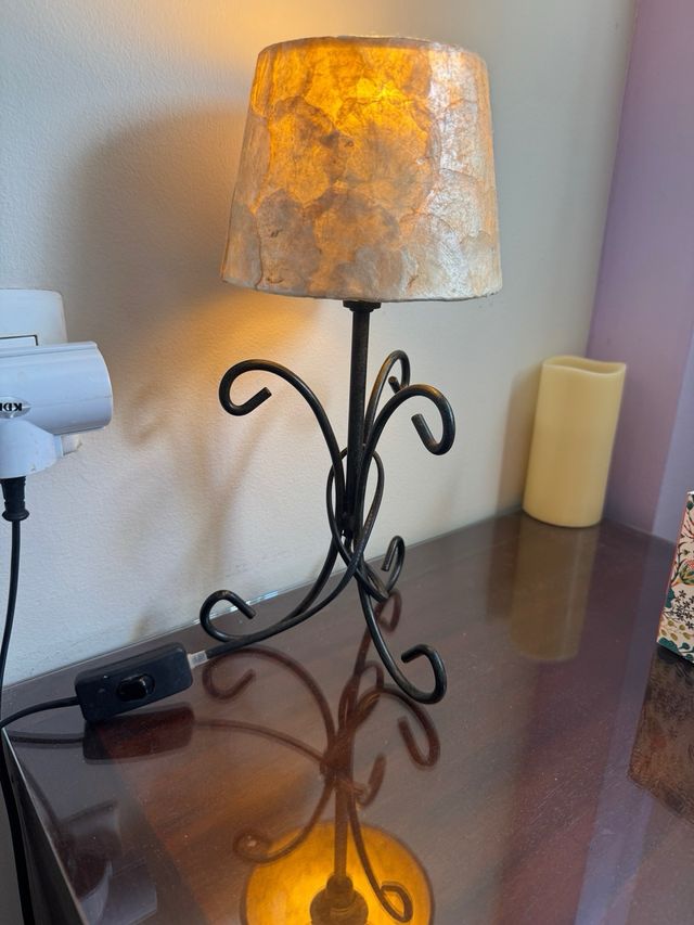 2 Lámparas para mesilla de noche