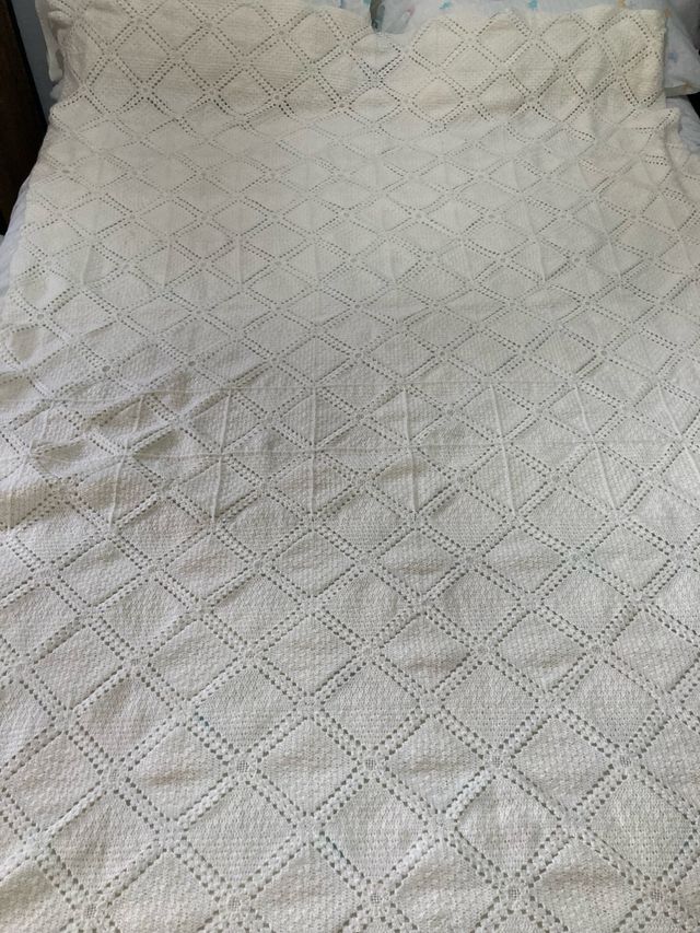 Mantel/colcha/pieza de ganchillo