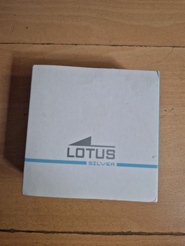 Pulsera y pendientes Lotus plata