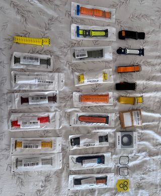 21 Correas Apple Watch 
Varios protectores 