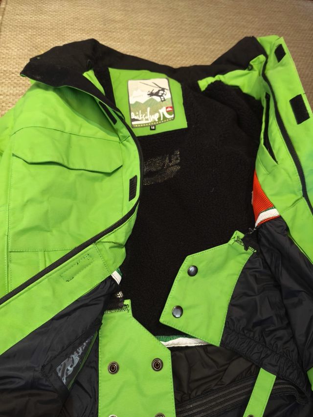 Chaqueta Quiksilver verde - Talla L