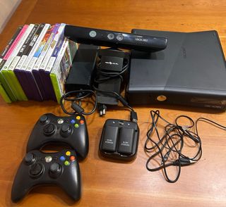 Xbox 360 + Kinect + juegos