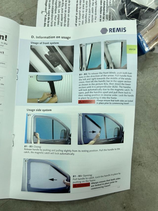 Oscurecedores REMIS Ford - Completos