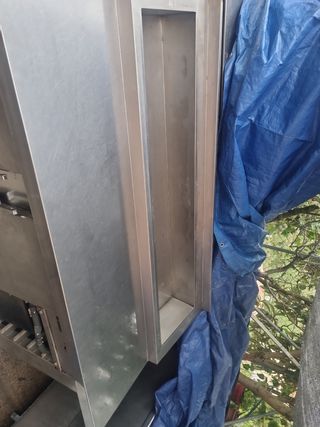 Mesa fría acero - pizzas/ensaladas