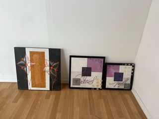 3 Cuadros Decorativos - Modernos