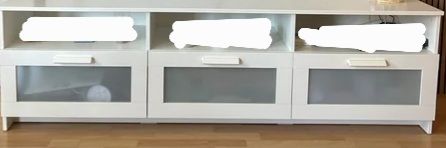 Mueble TV Brimnes blanco