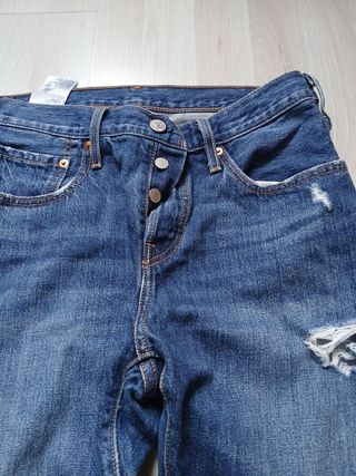 Levi's 501 Mujer - Vaqueros Azul Talla W30