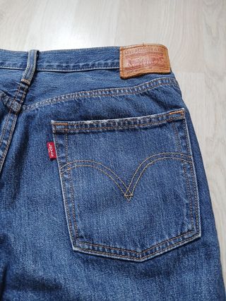Levi's 501 Mujer - Vaqueros Azul Talla W30