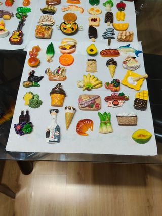 Imanes nevera - 64 piezas